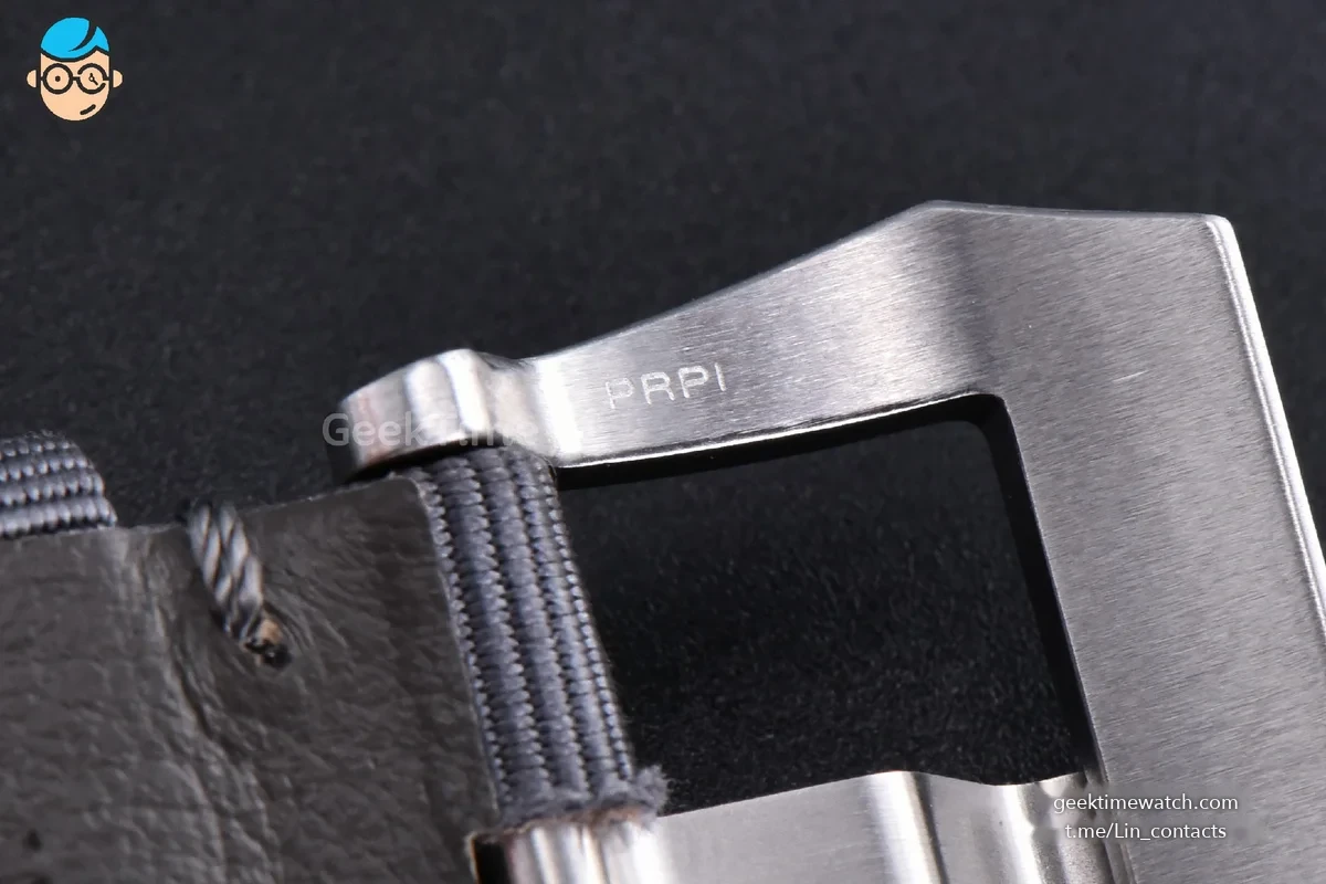 PAM1358 Luminor Marina Grigio Roccia 44mm VSF Black Dial Grey Nylon Strap P9010