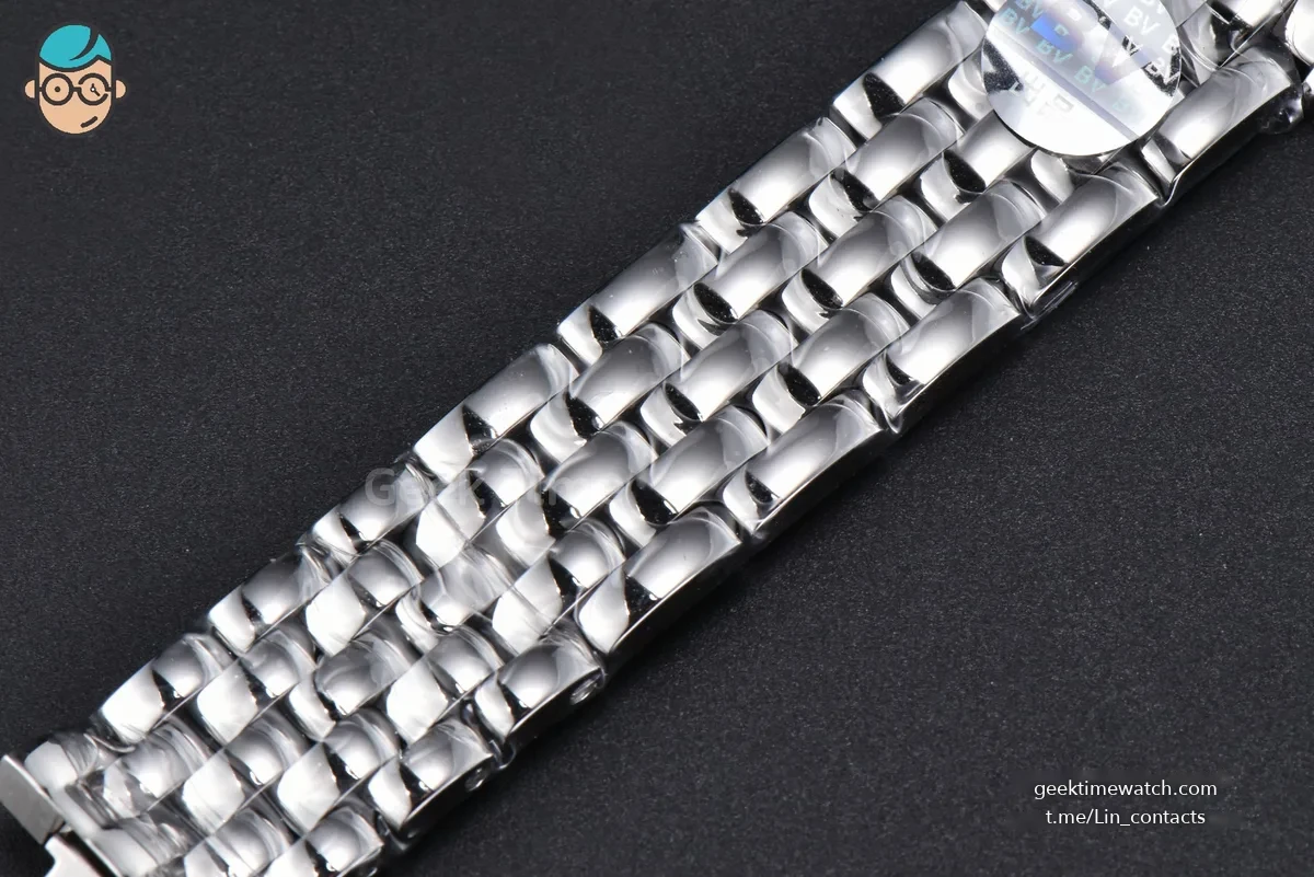 Panthère Secrete Ladies 27mm SS BVF White Dial on SS Bracelet Ronda Quartz