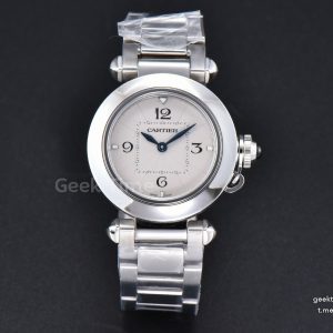 Pasha Ladies AF 30MM White Dial SS Bracelet Jap Quartz