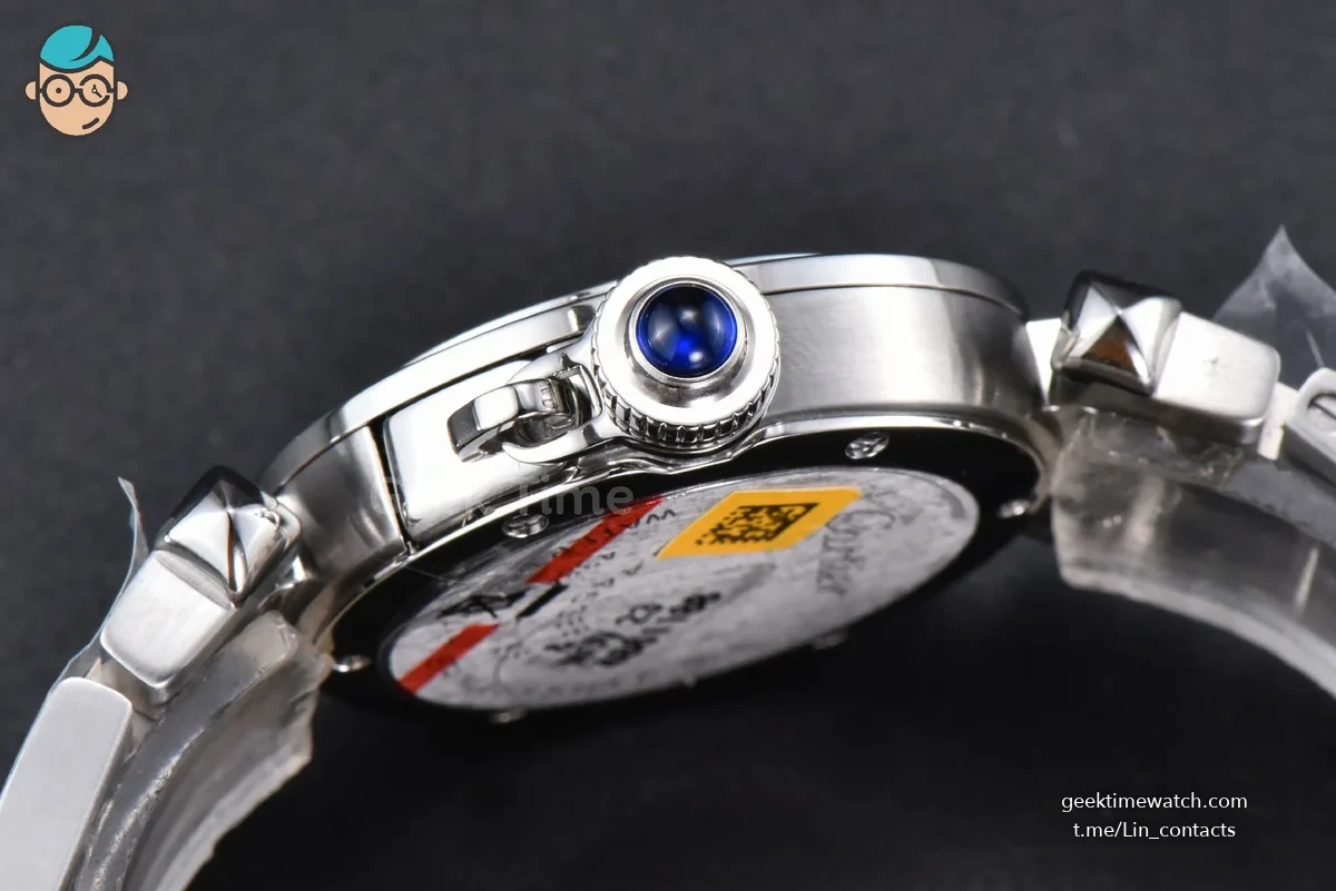 Pasha Ladies AF 30MM White Dial SS Bracelet Jap Quartz