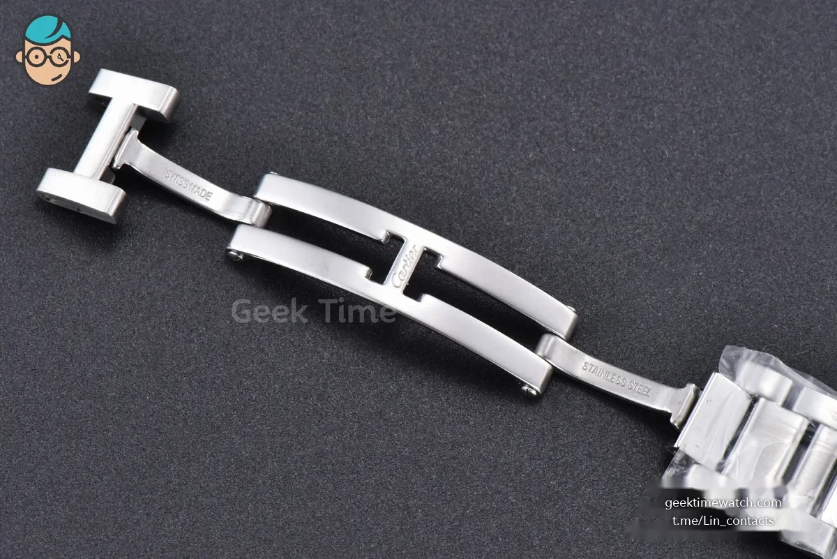 Pasha Ladies AF 30MM White Dial SS Bracelet Jap Quartz