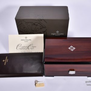 Patek Philippe Wooden Box And Papers