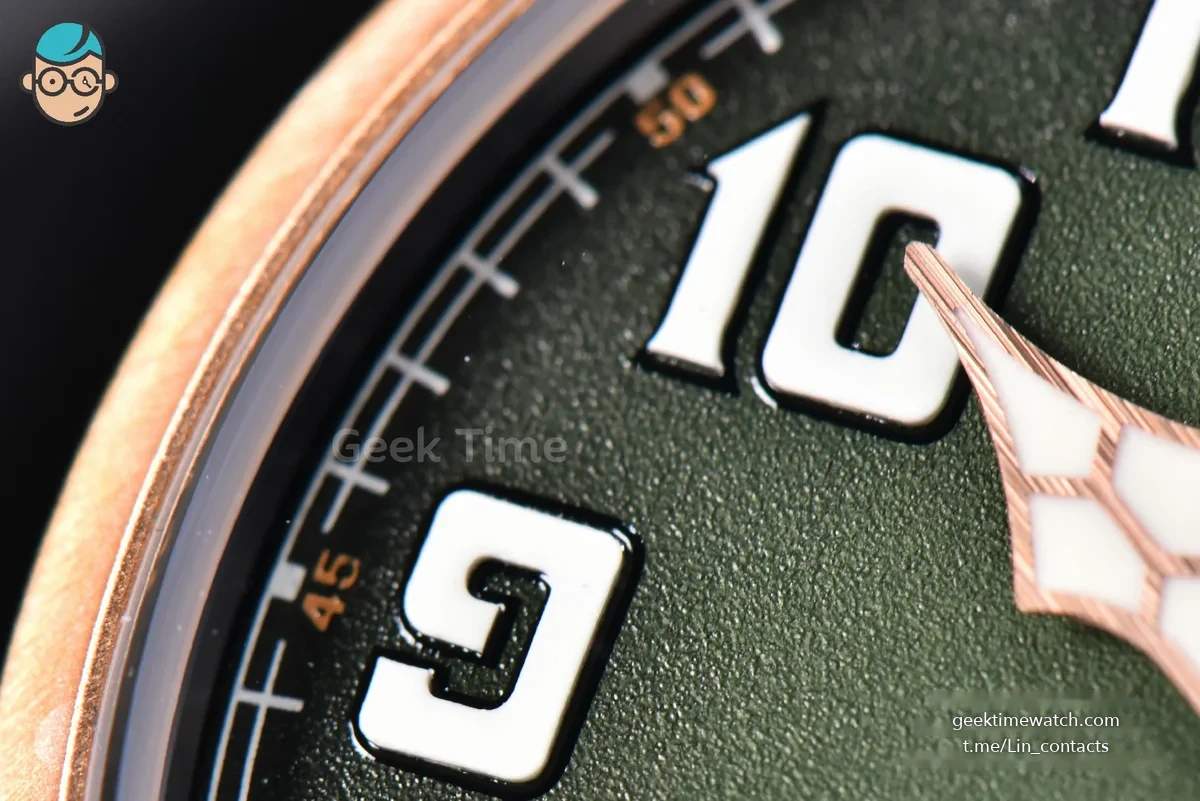 Pilot Type 20 Extra Special Bronze XF 45MM Green Dial Green Leather Strap A2824