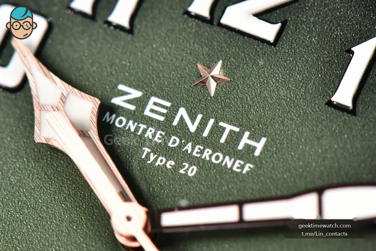 Pilot Type 20 Extra Special Bronze XF 45MM Green Dial Green Leather Strap A2824