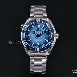 Planet Ocean 600M 40mm SS VSF Ice Blue Dial SS Bracelet VS8800