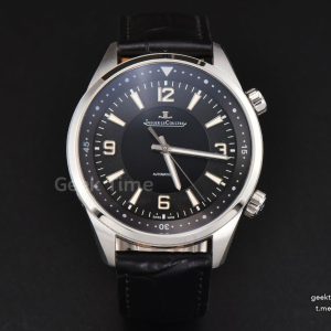 Polaris Geographic 40mm LTF Black Dial Black Leather Strap MIYOTA 9015