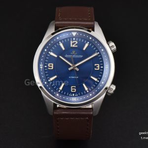 Polaris Geographic 40mm LTF Blue Dial Black Leather Strap MIYOTA 9015