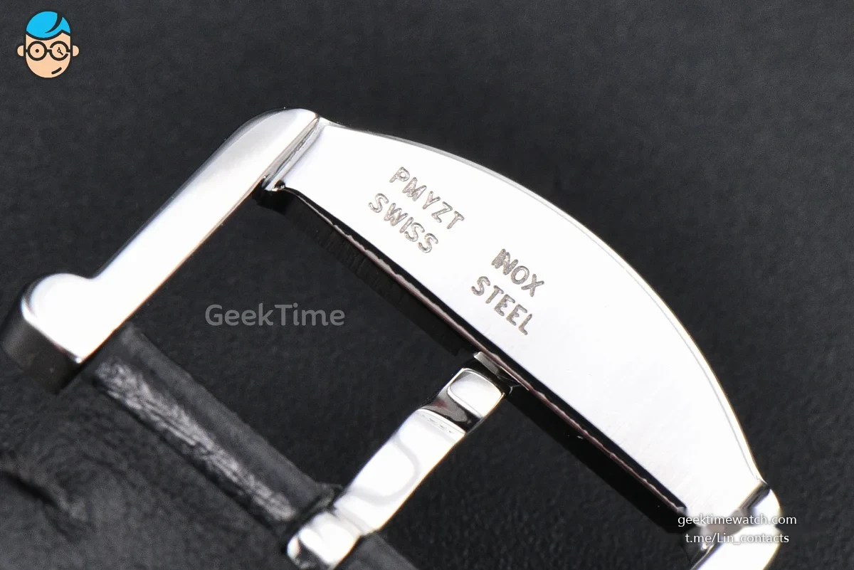 Portofino ‘150 Years’ V7F 40MM White Dial Blue Hands Black Leather Strap A2892
