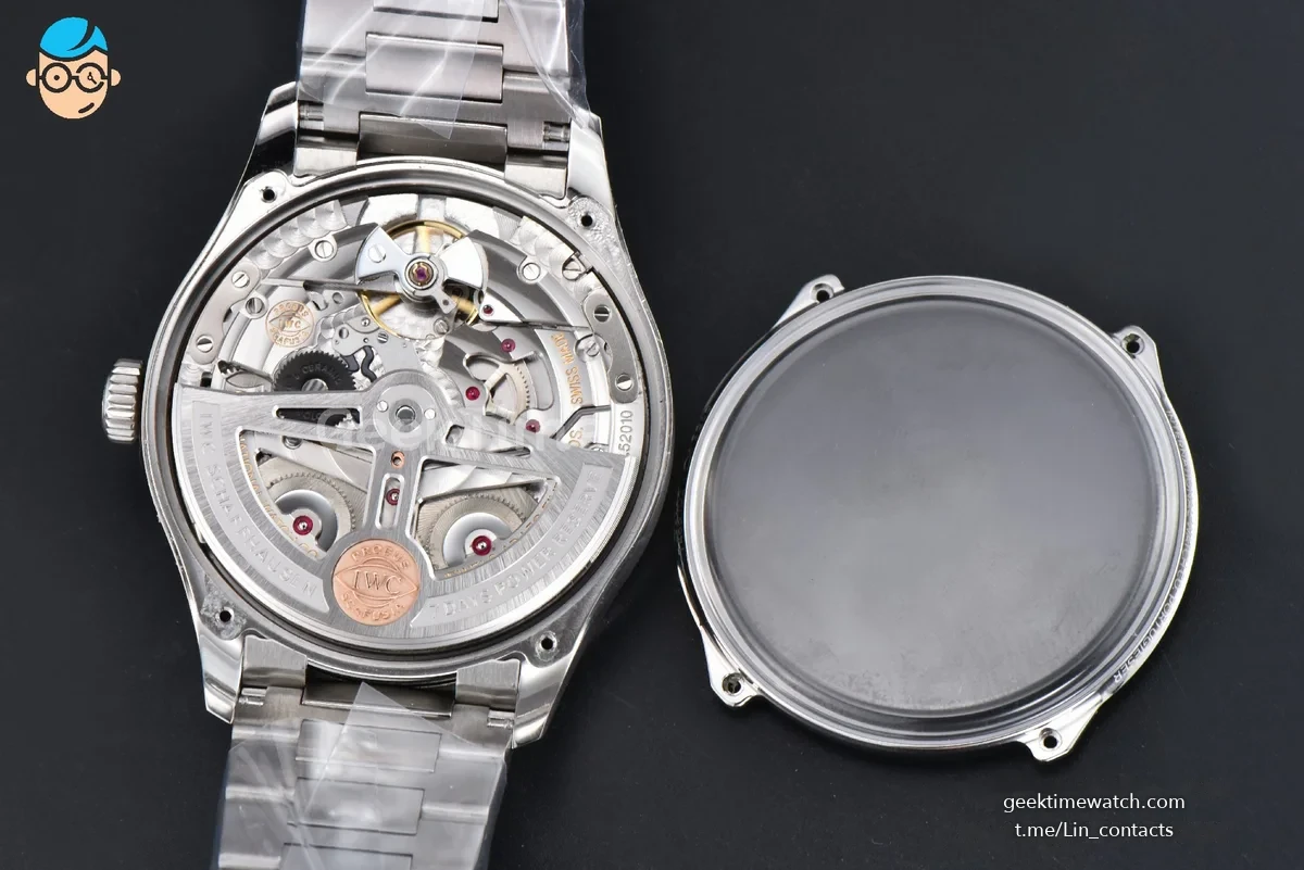 Portugieser Automatic 7 Days IW501702 42mm SS APSF White Dial Blue Numeral Markers SS Bracelet