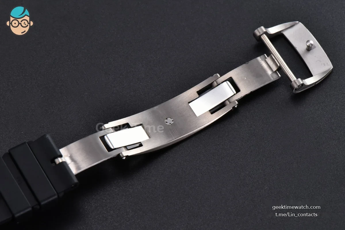 RM055 NTPT ZF Black Bezel Black Crown on Black Rubber Strap RMUL2 Super Clone V6