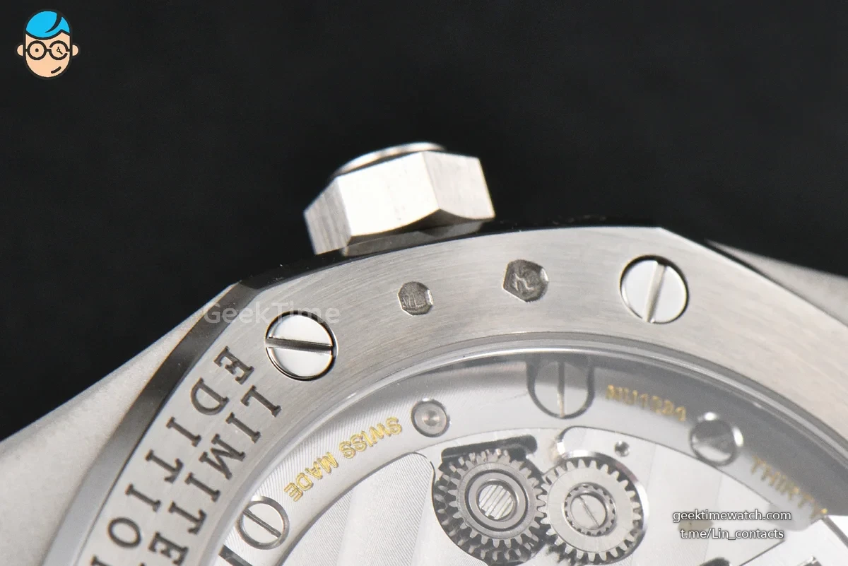 Royal Oak 15510 41mm ’50th Anniversary’ ZF Ice Blue Dial Diamond Marker SS Bracelet SA4302