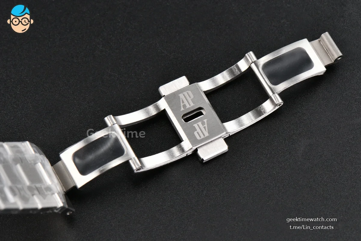Royal Oak 15510 41mm ’50th Anniversary’ ZF Ice Blue Dial Diamond Marker SS Bracelet SA4302