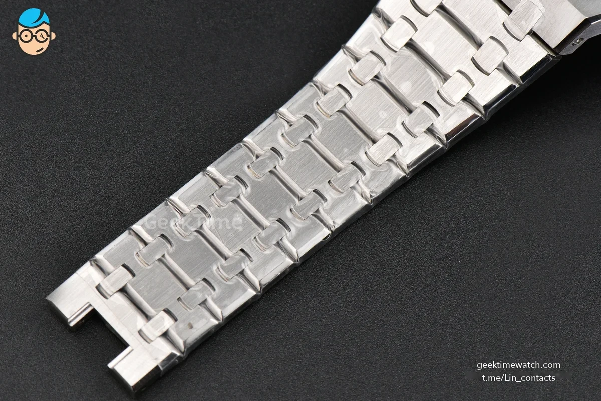 Royal Oak 15510 41mm ’50th Anniversary’ ZF Ice Blue Dial Diamond Marker SS Bracelet SA4302