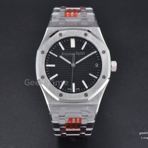 Royal Oak 15510 “50th Anniversary” ORF 41MM SS Black Dial SS Bracelet SA4302