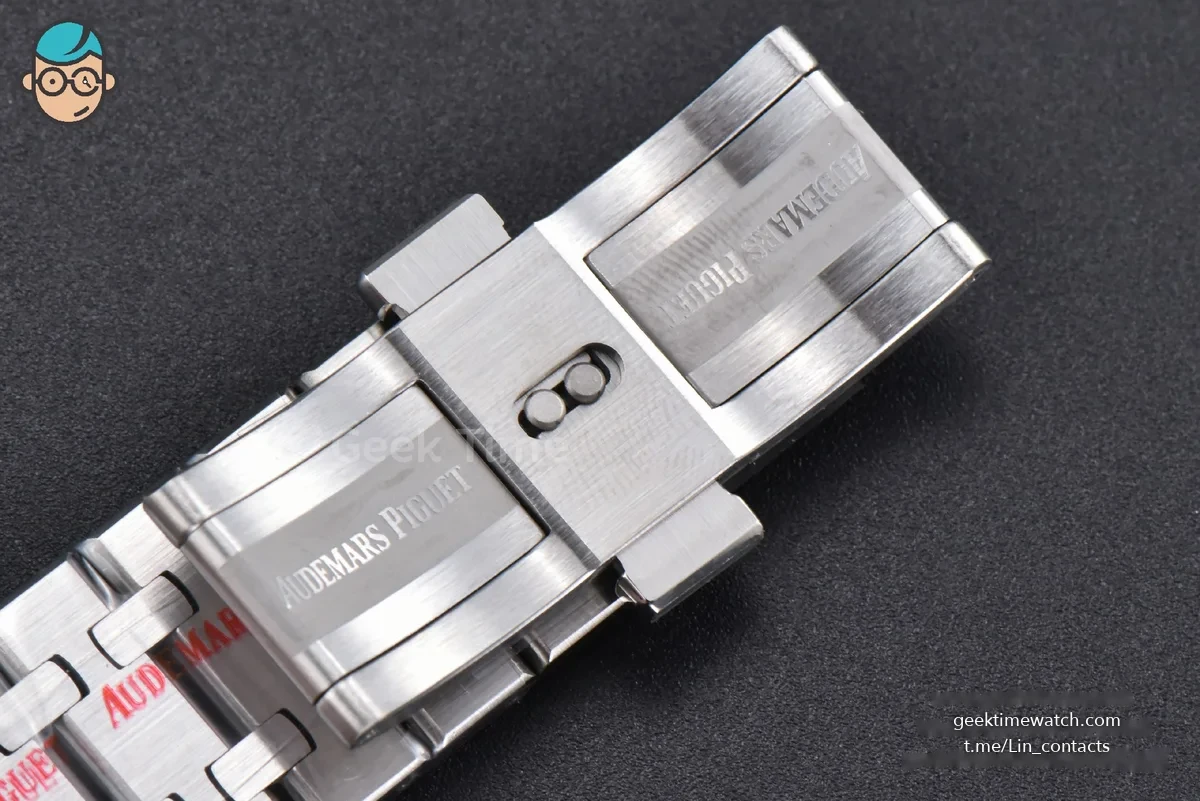Royal Oak 15510 “50th Anniversary” ORF 41MM SS Black Dial SS Bracelet SA4302