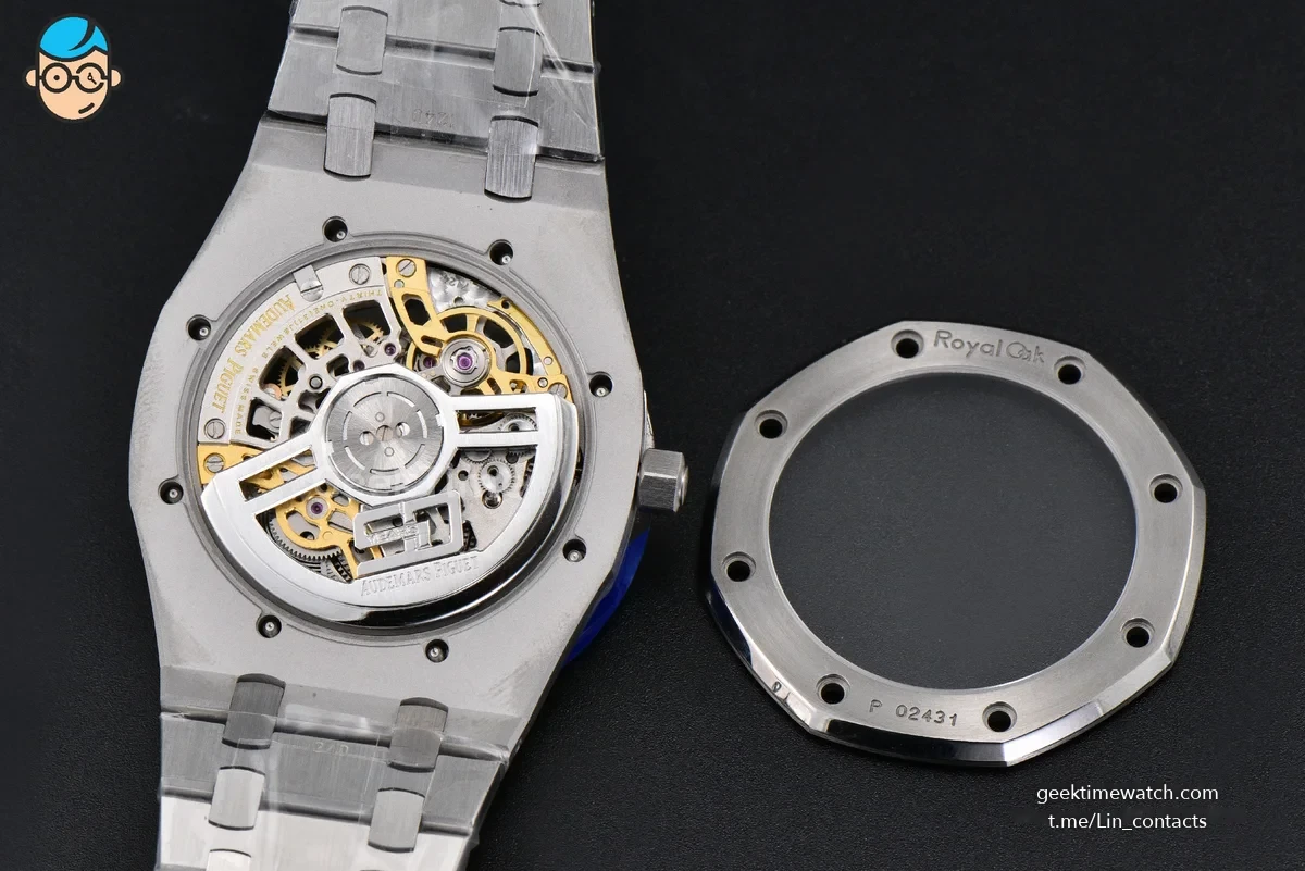 Royal Oak 16204 SS 39mm ZF Skeleton Dial SS Bracelet A7124
