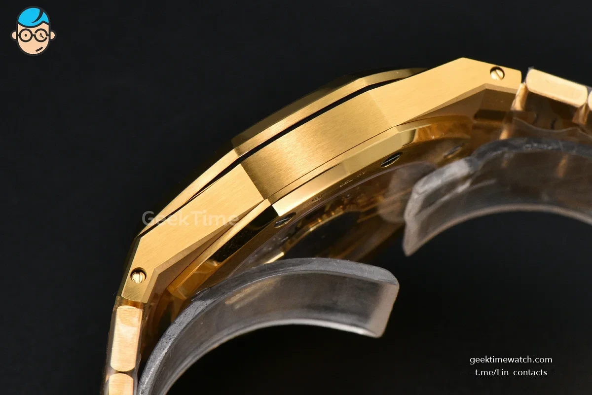 Royal Oak 16204 YG 39mm ZF Skeleton Dial YG Bracelet A7124