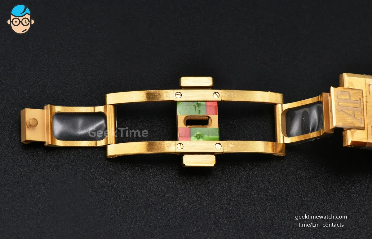 Royal Oak 16204 YG 39mm ZF Skeleton Dial YG Bracelet A7124