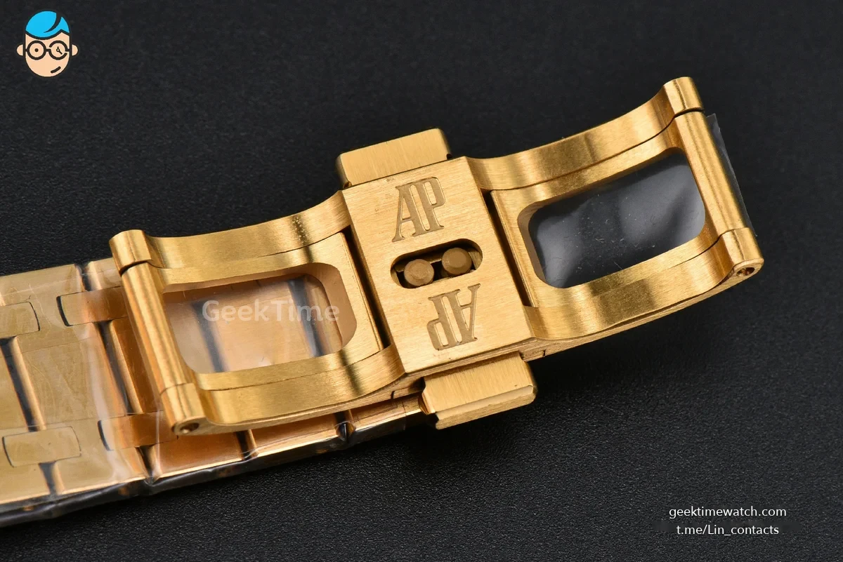 Royal Oak 16204 YG 39mm ZF Skeleton Dial YG Bracelet A7124
