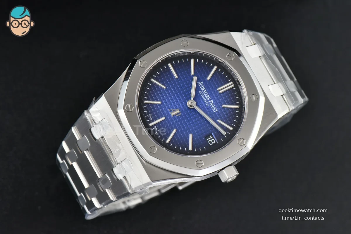 Royal Oak 39mm 15202 ZF Gradient Blue Dial SS Bracelet A2121