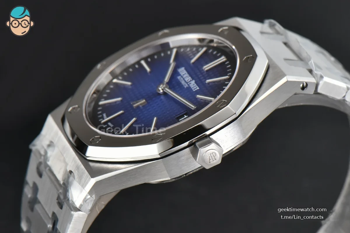 Royal Oak 39mm 15202 ZF Gradient Blue Dial SS Bracelet A2121