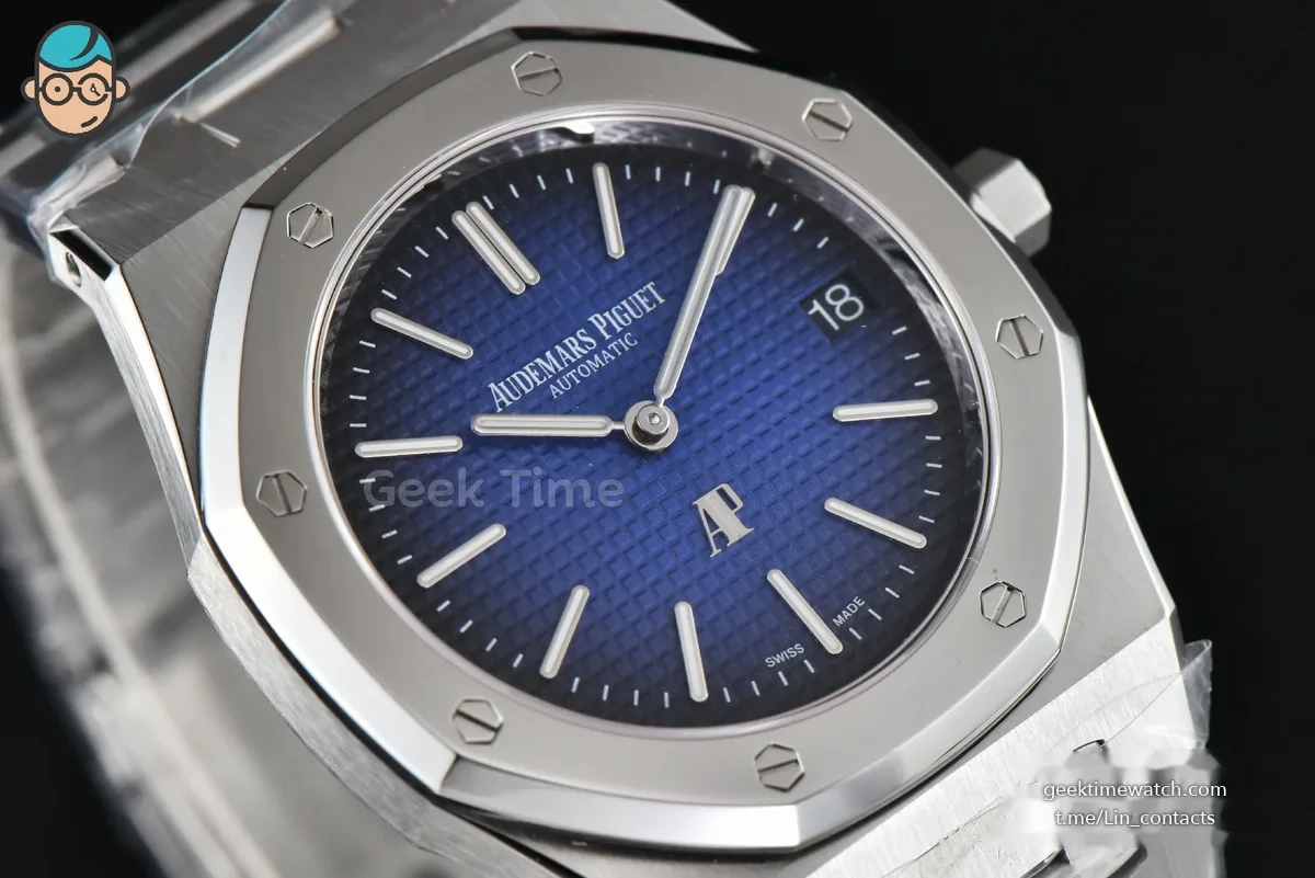 Royal Oak 39mm 15202 ZF Gradient Blue Dial SS Bracelet A2121