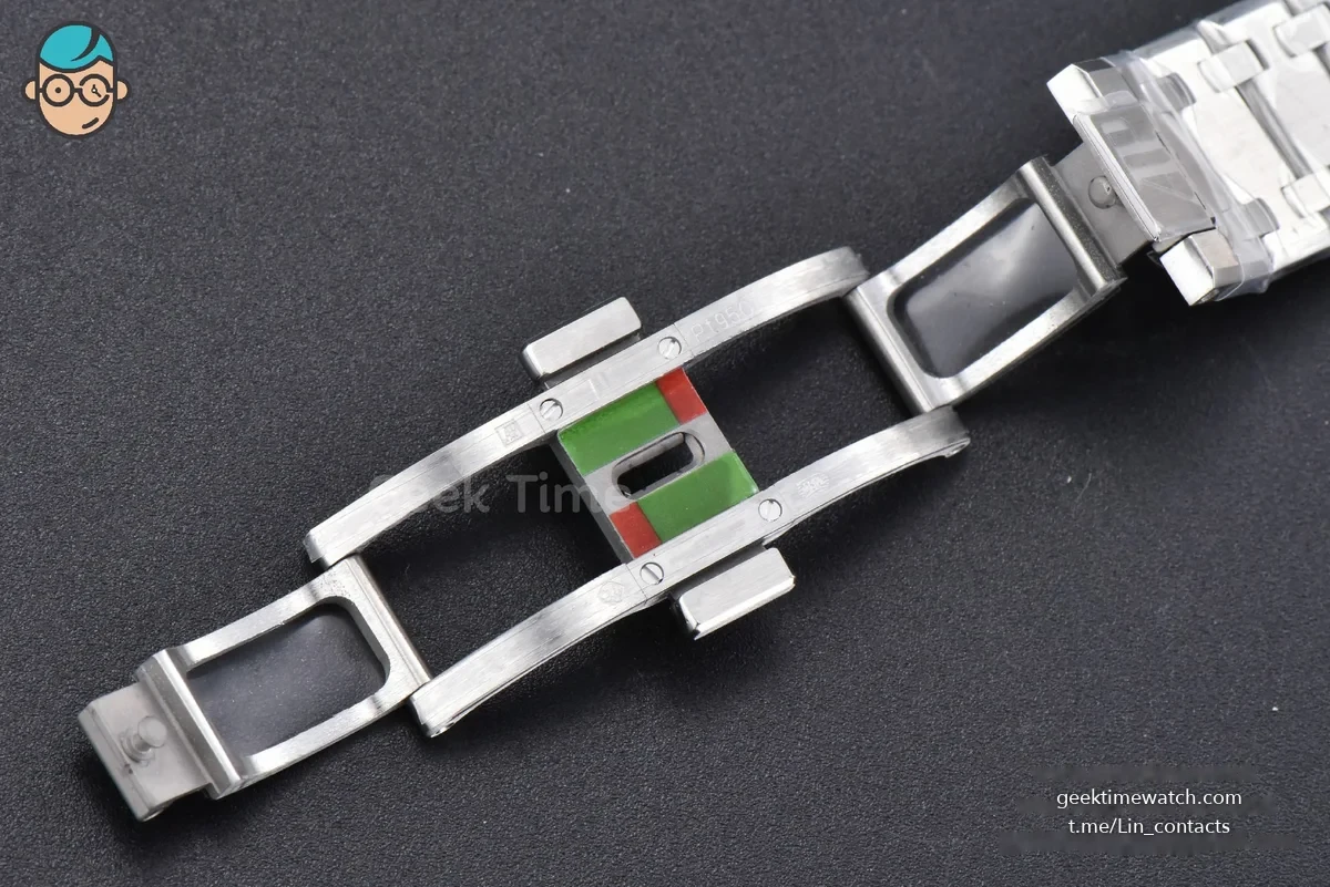 Royal Oak 39MM 16202 “50th Anniversary” ZF Green Gradient Dial SS Bracelet A7121