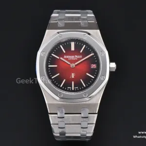 Royal Oak 39mm 16202 Titanium ZF Gradient Red Dial SS Bracelet A2121 V2