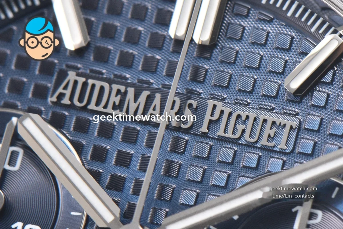 Royal Oak Chrono 26240 SS ZF 1:1 Best Edition Blue Dial on SS Bracelet SA4401 Super Clone (V2 with free sprung 998$)