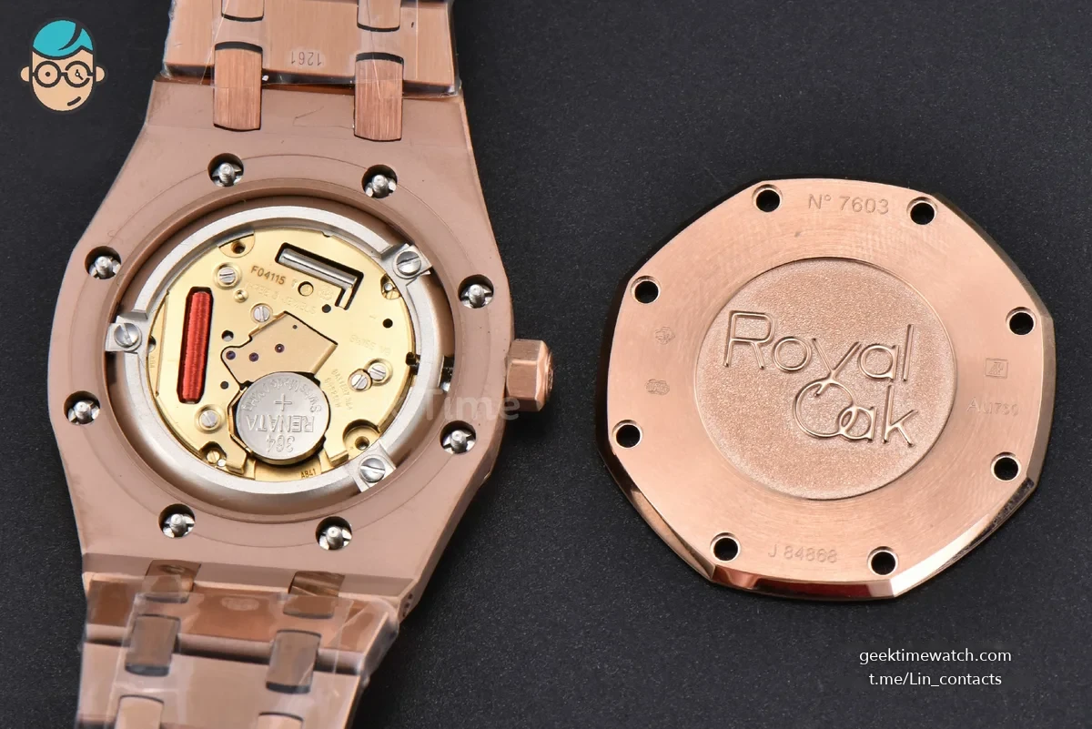 Royal Oak Ladies 67650OR 33mm ZF RG RG Dial RG Bracelet Quartz