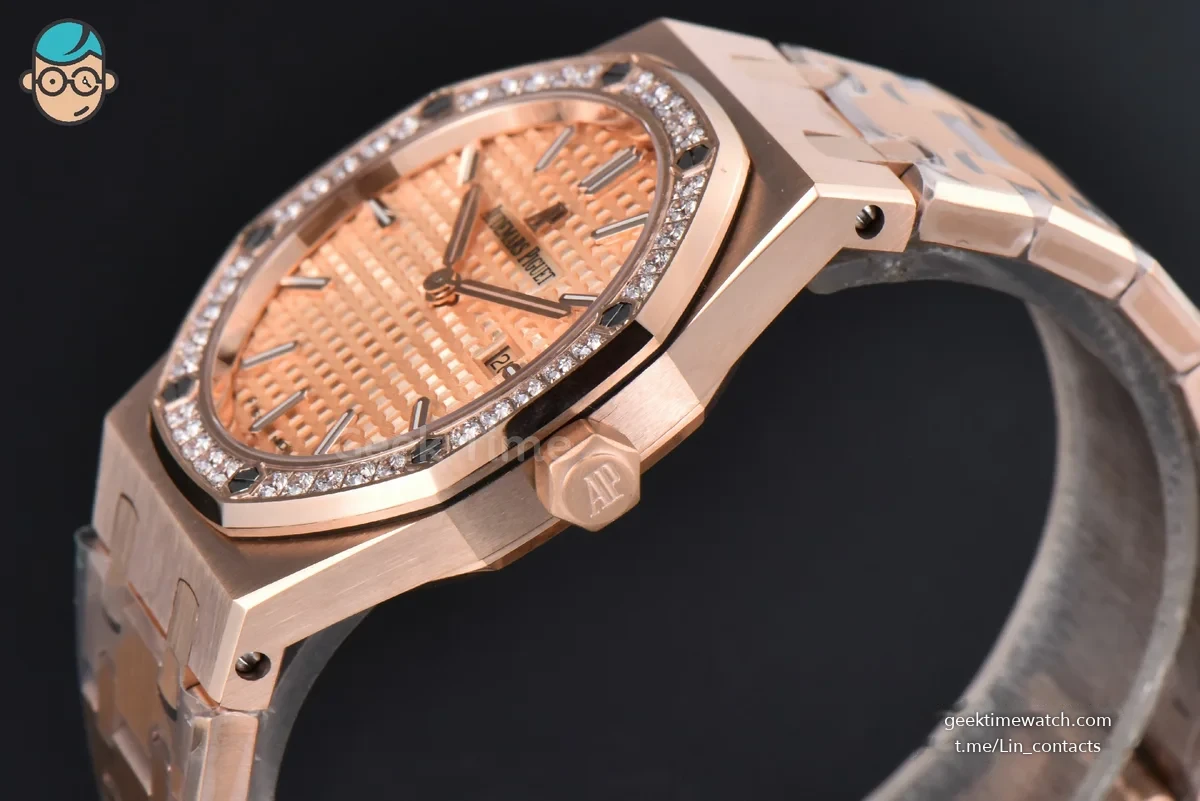 Royal Oak Ladies 67651OR 33mm ZF RG Diamond RG Dial RG Bracelet Quartz