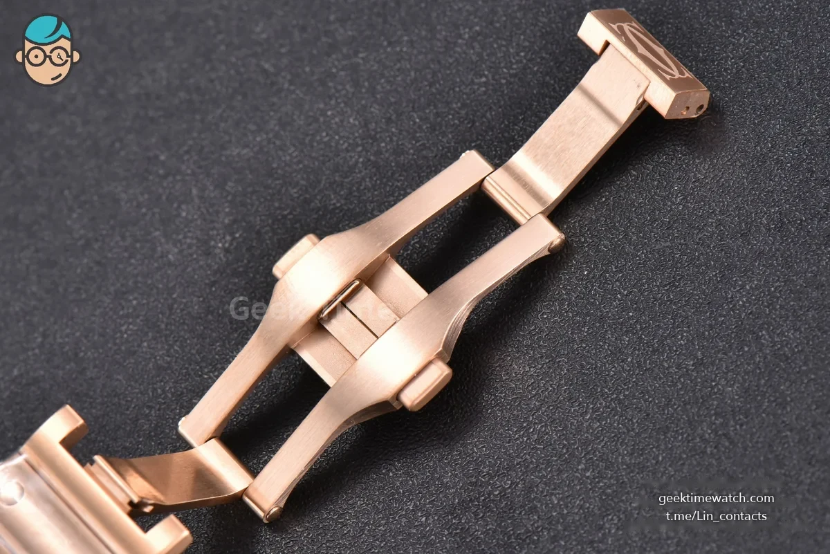 Santos de Cartier XL BVF 40MM RG White Dial RG Bracelet MIYOTA 9019