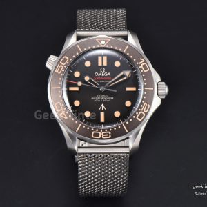 Seamaster 300 “No Time to Die” NTTD VSF 42MM Ti Mesh Bracelet V7 Dandong Clone movement