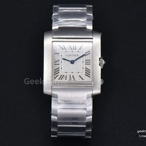 Tank Francaise Medium 32mmx 27mm 8848F SS Bracelet Quartz