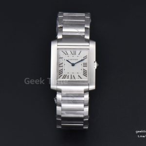 Tank Francaise Medium 32mmx 27mm K11F SS Bracelet Quartz