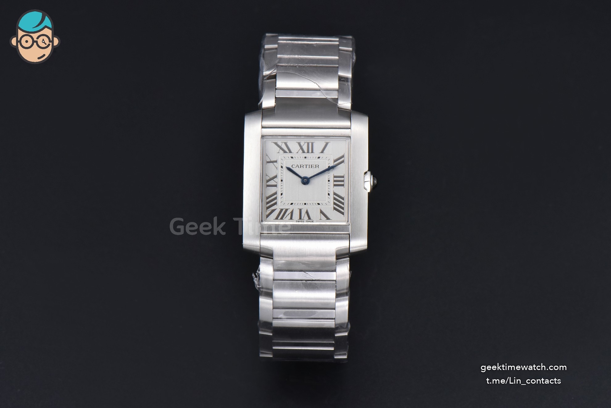 Tank Francaise Medium 32mmx 27mm K11F SS Bracelet Quartz