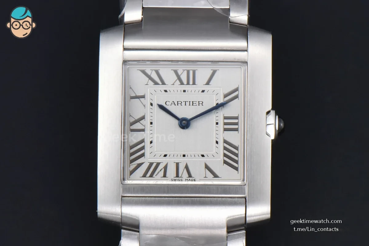 Tank Francaise Medium 32mmx 27mm K11F SS Bracelet Quartz