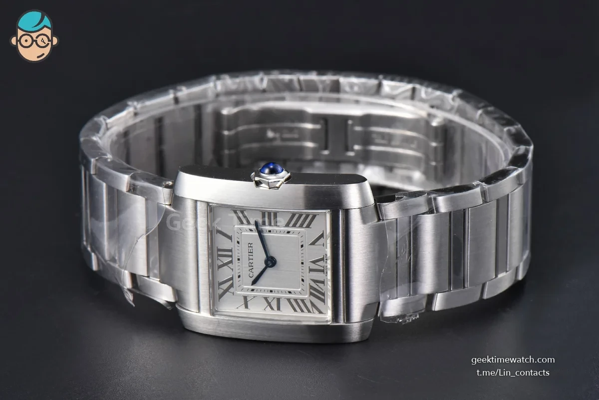 Tank Francaise Medium 32mmx 27mm K11F SS Bracelet Quartz