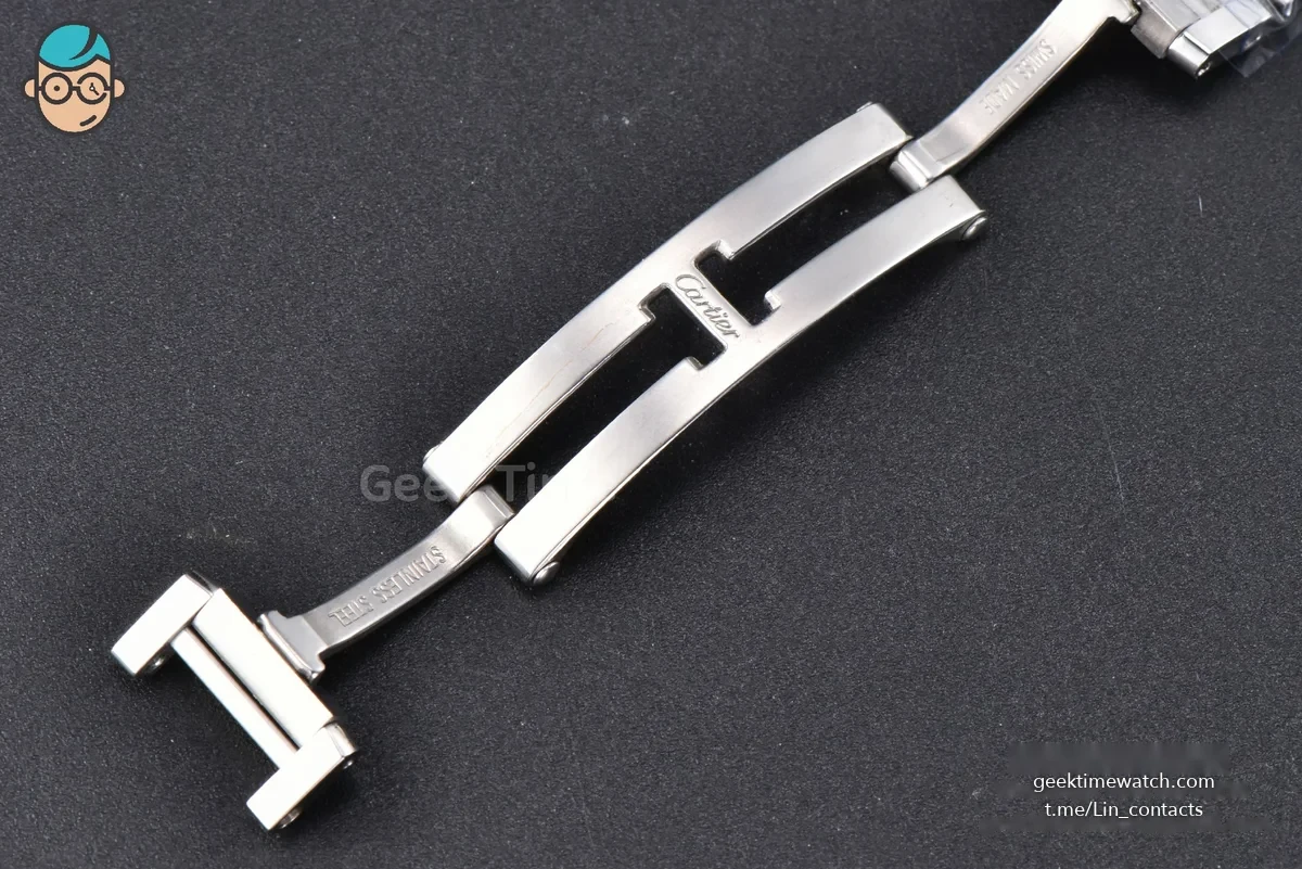 Tank Francaise Small 25.7mmx21.2mm 8848F Diamond Marker SS Bracelet Quartz