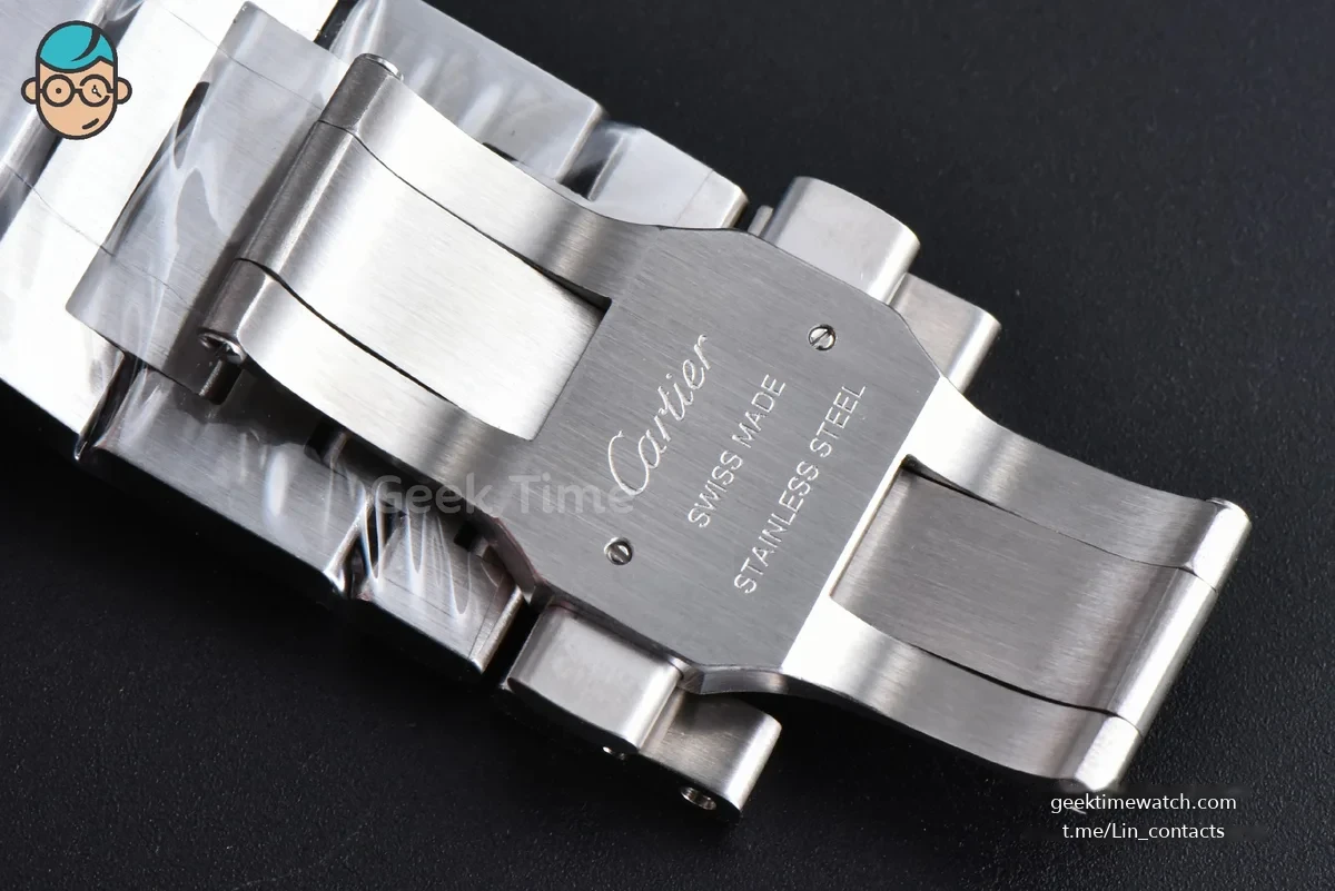 Tank Solo XL Automatic 31mm x 41mm SS Diamond AF SS Bracelet 9015