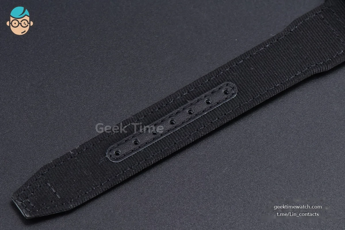 Top Gun IW326901 Ceramic 41mm M+F Black Dial Black Nylon Strap A2892