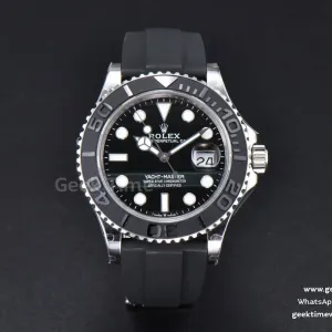 Yacht-Master 226659 GMF 42MM 3D Black Ceramic Bezel Falcon’s Eye Dial Oysterflex Strap VR3235